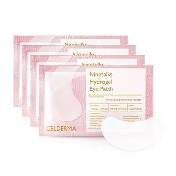 CELDERMA Season9 Ninetalks Hydrogel Eye Patch [4 pairs] Anti-aging, Firming, Cooling Undereye Mask