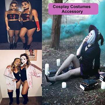 akiido Fishnet Stockings, High Waist Tights for Women, Sparkle Rhinestone Fishnets Party Rhinestone Mesh Stockings Pantyhose