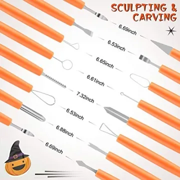 Professional 13PCS Pumpkin Carving Kit for Halloween