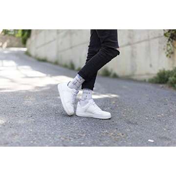 socks n socks-Men's 5-pair Luxury Cotton Science Funny Cool Socks Gift Box