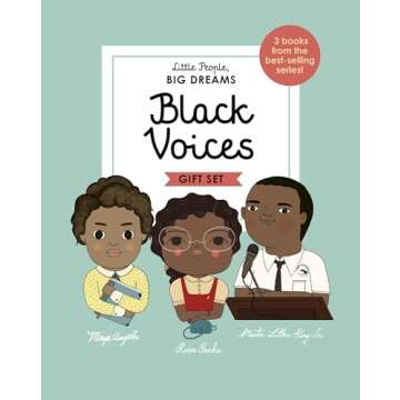 Little People, BIG DREAMS: Black Voices: 3 Inspired Biographies