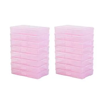Naivees 4" x 6" Photo Organizer Case for Photos & Crafts