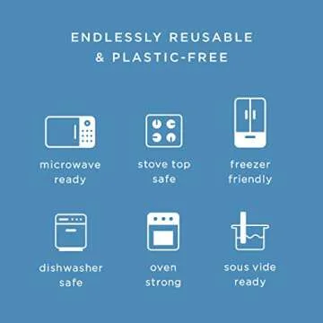 Eco-Friendly Stasher Silicone Reusable Storage Bag - Snack Size