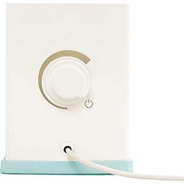 We R Memory Keepers 0633356604990 Spin It-Motorized Rotary Drying Tool, 1 Count (Pack of 1), White