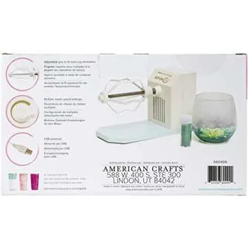 We R Memory Keepers Spin It Motorized Drying Tool for Crafts