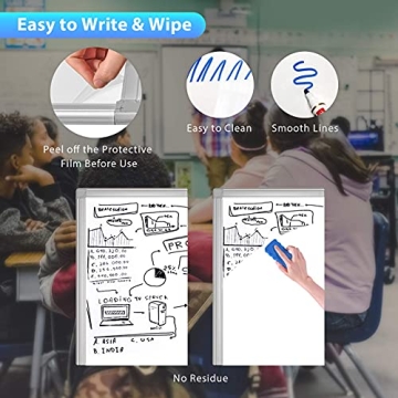 Magnetic Portable Dry Erase Easel Whiteboard 36 x 24