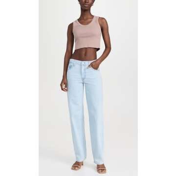 Levi's Women's Baggy Dad Jeans in Love is Love Blue