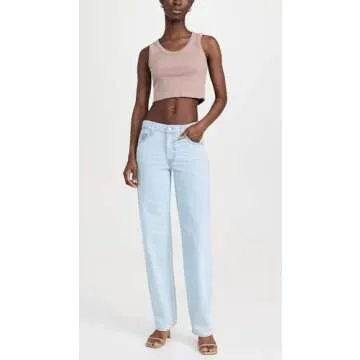 Levi's Women's Baggy Dad Jeans in Love is Love Blue