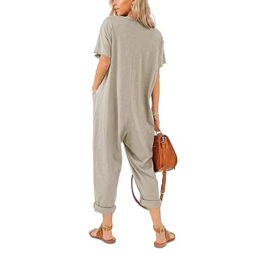 Stylish Aoysky Women's Oversize Jumpsuit for Comfort