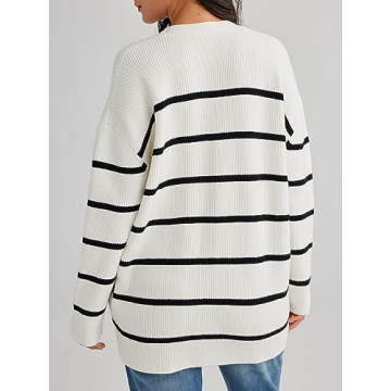 LILLUSORY Women Oversized Cardigan Sweater for Fall Fashion