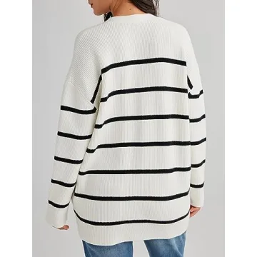 LILLUSORY Women Oversized Cardigan Sweater for Fall Fashion