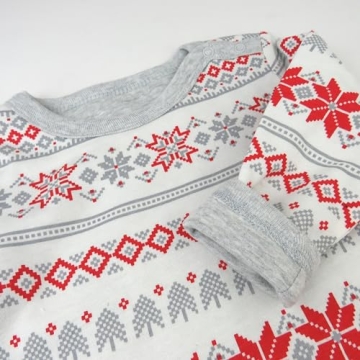 HonestBaby Organic Cotton Reversible Holiday Outfit Sets