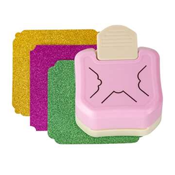 Decorative Corner Punch 3 in 1 Rounder Pattern Paper Edge Cutter Paper Punches for Crafting Photo Business Card Scrapbooking Tools Laminate DIY School & Home Crafting Supplies