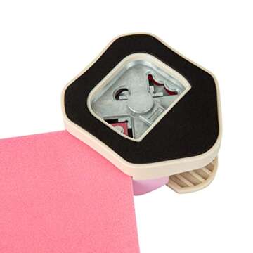 Decorative Corner Punch 3 in 1 Rounder Pattern Paper Edge Cutter Paper Punches for Crafting Photo Business Card Scrapbooking Tools Laminate DIY School & Home Crafting Supplies