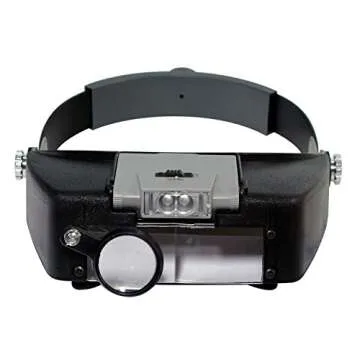 SE Illuminated Dual Lens Flip-in Head Magnifier - MH1047L