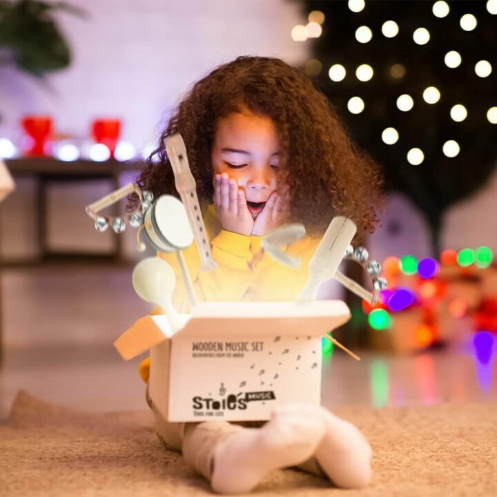 Wooden Music Set for Kids - Montessori Percussion Toys