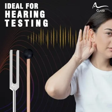 Chakra Tuning Fork Set for Healing - 3 Frequencies