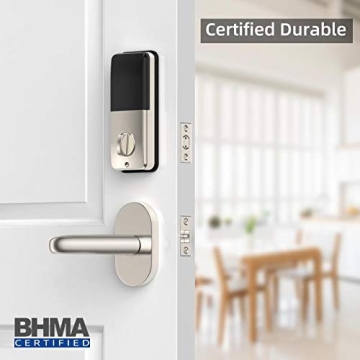 Smart Lock with Deadbolt - Keyless Entry & Alexa Compatible