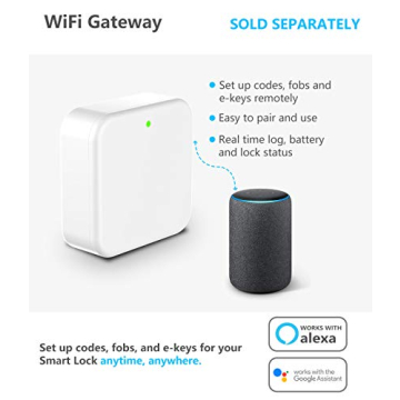 Smart Lock with Deadbolt - Keyless Entry & Alexa Compatible