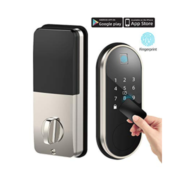 Smart Lock with Deadbolt - Keyless Entry & Alexa Compatible