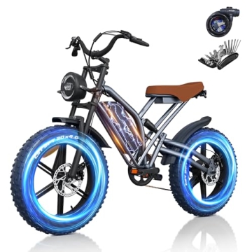 JANSNO X50S 1000W Electric Bike - Conquer Any Terrain with 50-75 Miles Range