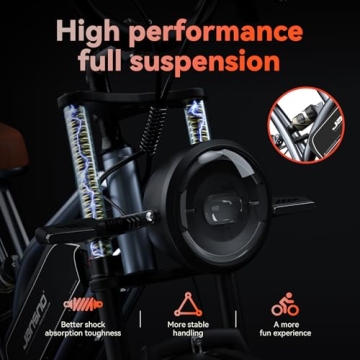 JANSNO X50S 1000W Electric Bike Fat Tire Adventure