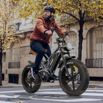 JANSNO X50S 1000W Electric Bike Fat Tire Adventure