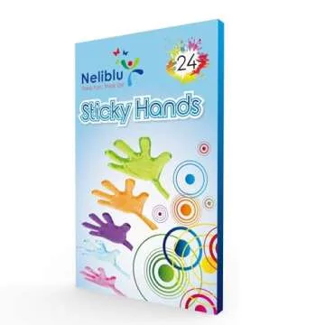 Neliblu Sticky Fingers - Fun Stretchy Party Favors 24 Count