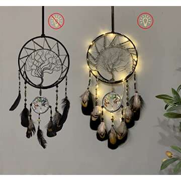 Handmade 7 Chakras Dream Catchers Tree of Life Decor
