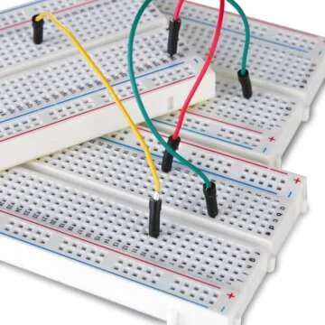 ELEGOO 400 Tie Points Breadboard - 3PCs for Electronic Projects & Learning