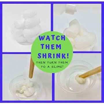 Ultimate Slime Kit - 10 Slimy Experiments | Make Glow-in-The-Dark, Clear, Color-Shift, Bounce, & Other Cool Slimes | Fun STEM & Science Activity Kit Gift for Kids & Teens