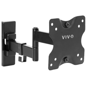 VIVO Full Motion Wall Mount for 13-27 inch TVs & Monitors - Adjustable & Durable