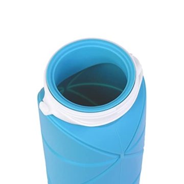 BPA Free Collapsible Leakproof Water Bottle for Active Lifestyles