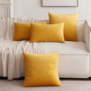 MIULEE Pack of 2 Velvet Soft Solid Decorative Square Throw Pillow Covers Set Cushion Case for Fall Sofa Bedroom Car18x18 Inch 45x45 Cm