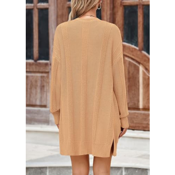 PRETTYGARDEN Stylish Women's Fall Cardigan with Pockets