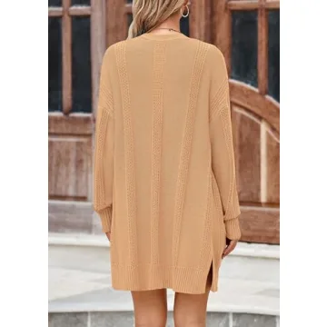 PRETTYGARDEN Stylish Women's Fall Cardigan with Pockets