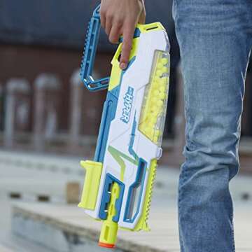 NERF Hyper Bundle with Siege-50 Blaster and 65 Rounds