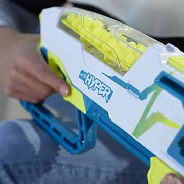 NERF Hyper Bundle with Siege-50 Blaster and 65 Rounds
