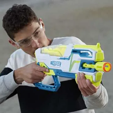 NERF Hyper Bundle with Siege-50 Blaster and 65 Rounds