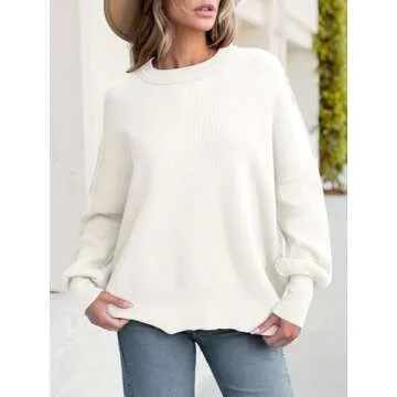 ANRABESS Stylish Oversized Fall Pullover Sweater