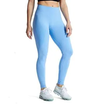 Aoxjox Women's Seamless Leggings - Tummy Control Yoga Pants