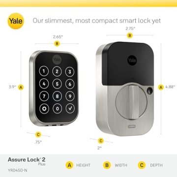 Yale Assure Lock 2 Plus Smart Wi-Fi Keyless Entry