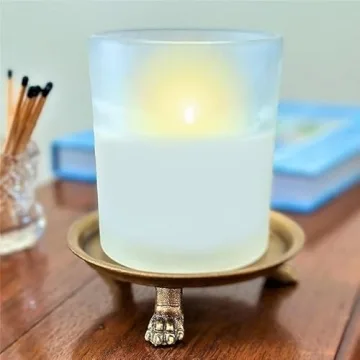 Elegant Brass Clawfoot Dish for Home Decor and Gifts