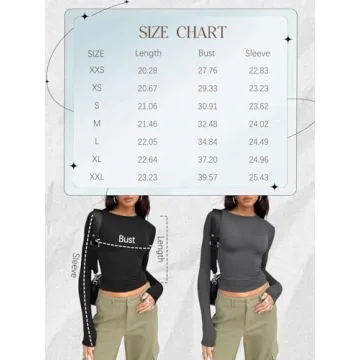 Trendy Long Sleeve Plus Size Tops for Women