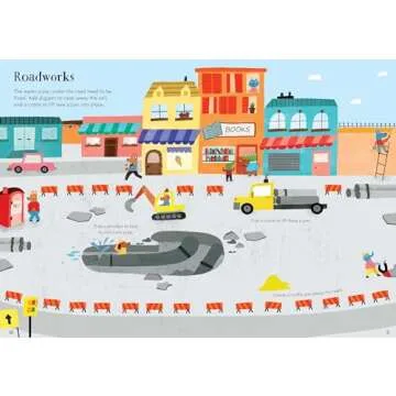 Little First Stickers Diggers and Cranes