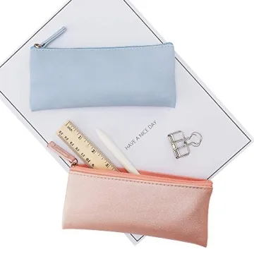 EONMIR Stylish PU Leather Pencil Case - Perfect for All