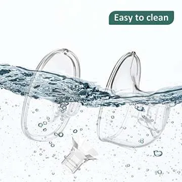 MomMed Flange Insert 21mm for MomMed/Momcozy/Tsrete 24mm Breast Shields/Flange, 21 mm Flange to Reduce 24mm Nipple Tunnel Down to 21 mm, 1Pack