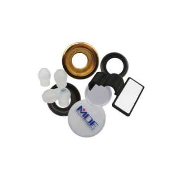 MDF Instruments, Sprague Rappaport Dual Head Stethoscope with Adult, Pediatric, and Infant Convertible chestpiece - 22K Gold Edition - Black (MDF767K-11)