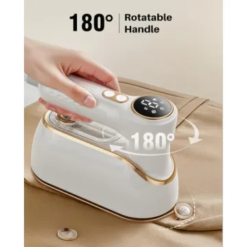 1200W Travel Steamer Iron - Fast, Powerful Wrinkle Remover