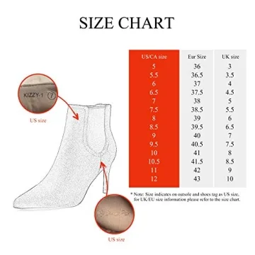 Elegant DREAM PAIRS Women's Stiletto Heel Ankle Booties